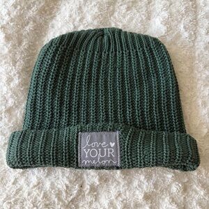 Love Your Melon Green Knit Beanie